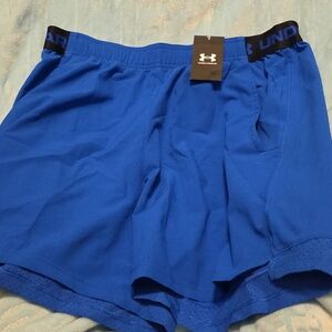 Under Armour Men's Blue Athletic Shorts Size XL NWT